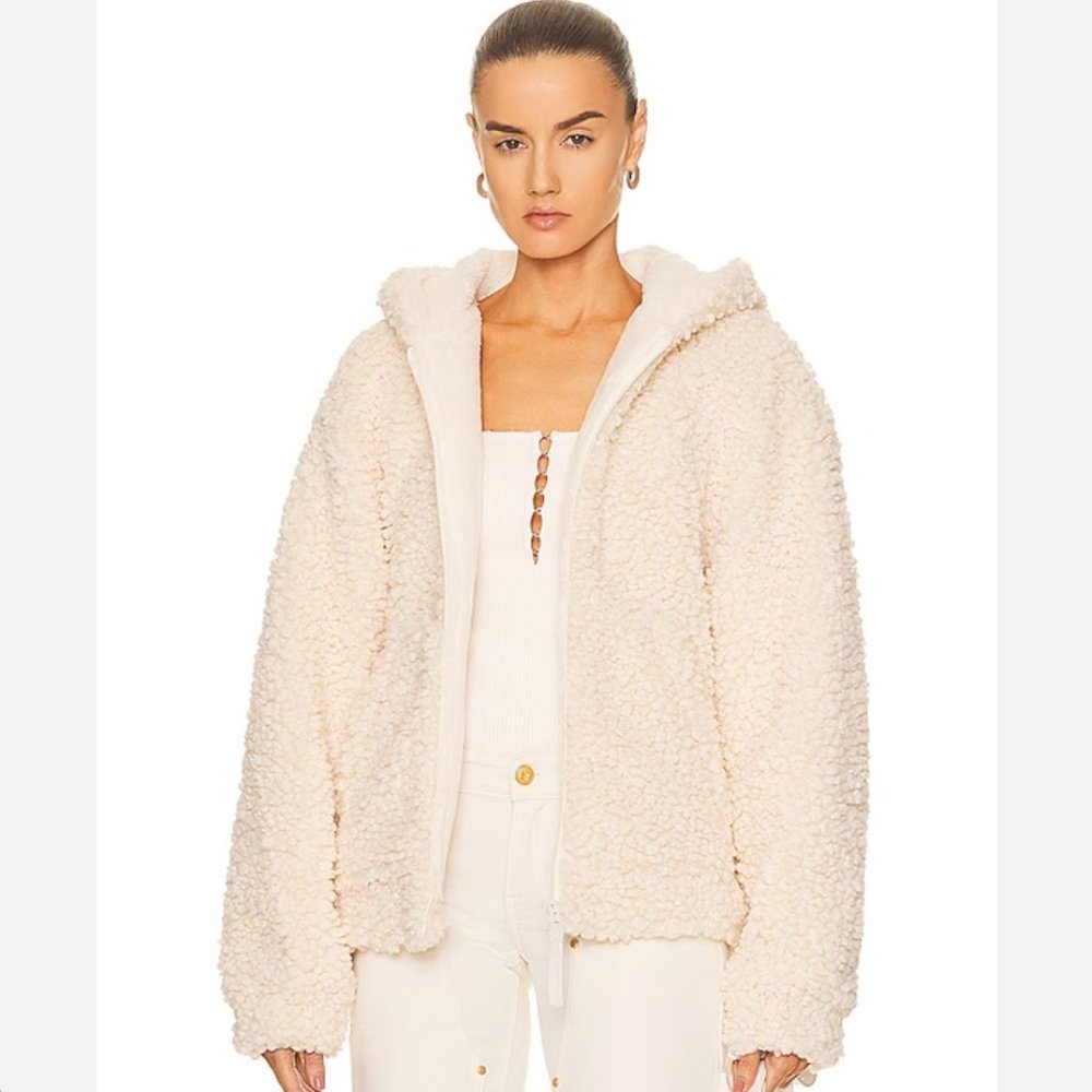 NWT Helmut Lang Faux Shearling Jacket